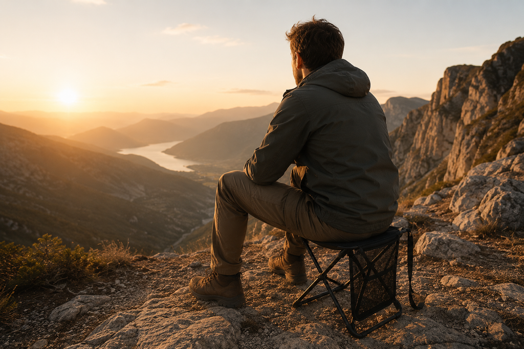Chaise Pliante Portable NomadSeat — Se Porte en Sac Bandoulière