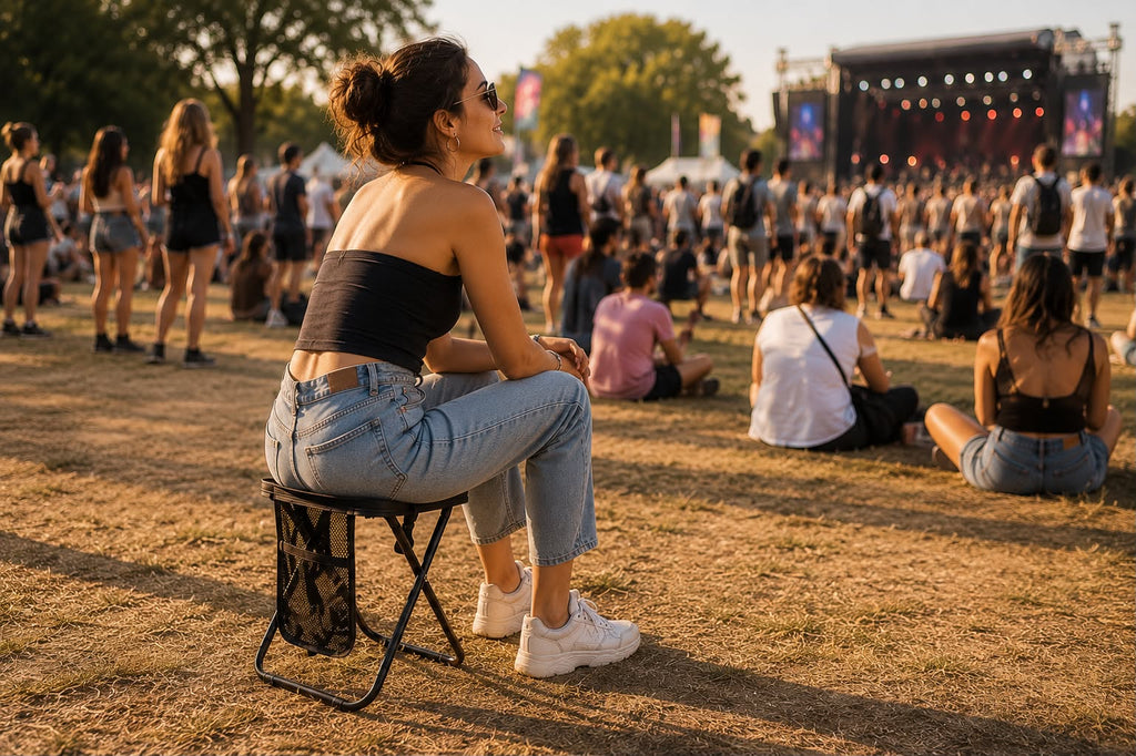 Chaise Pliante Portable NomadSeat — Se Porte en Sac Bandoulière